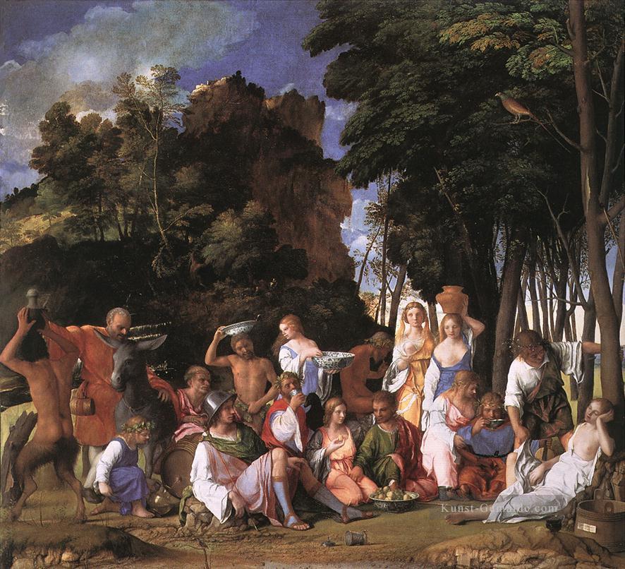 Fest der Götter Renaissance Giovanni Bellini Ölgemälde